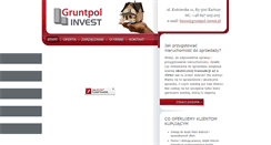 Desktop Screenshot of gruntpol-invest.pl